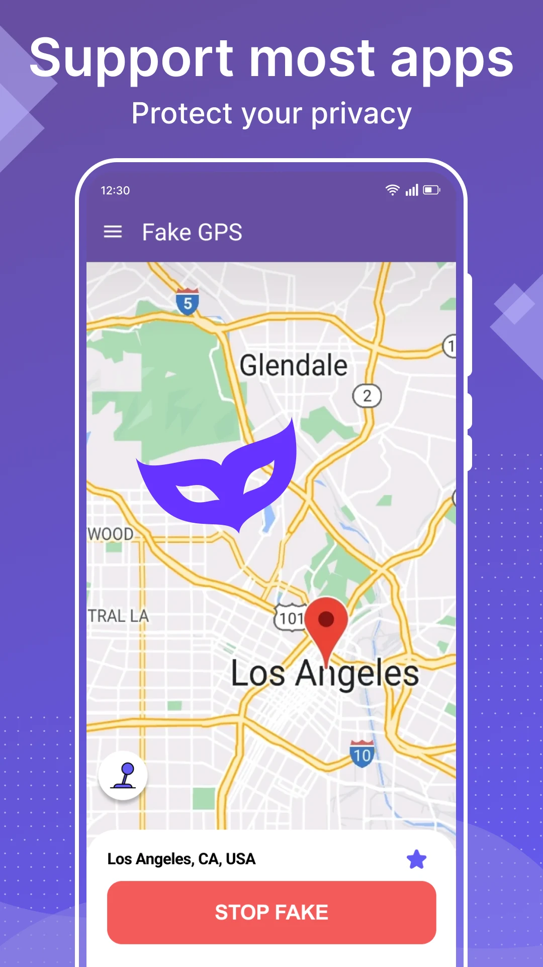 Fake GPS - Mock Location screenshot