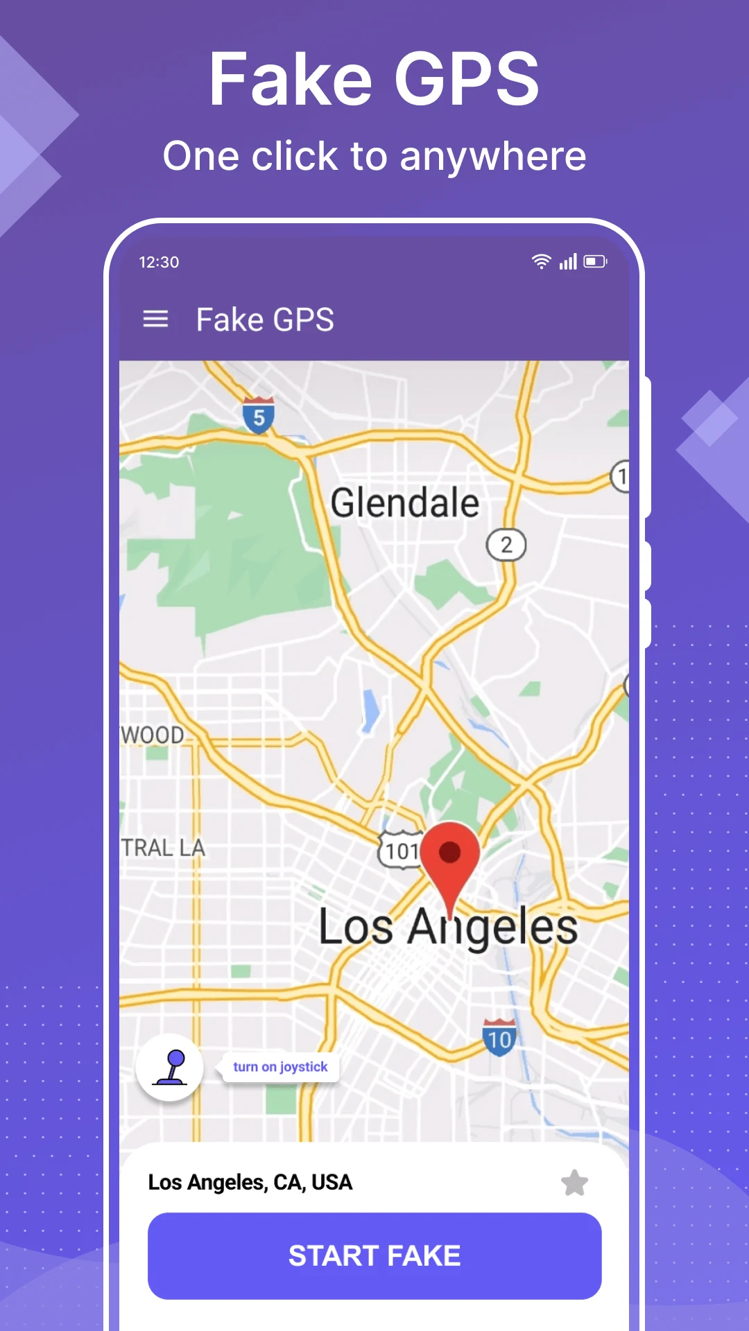 Fake GPS - Mock Location screenshot